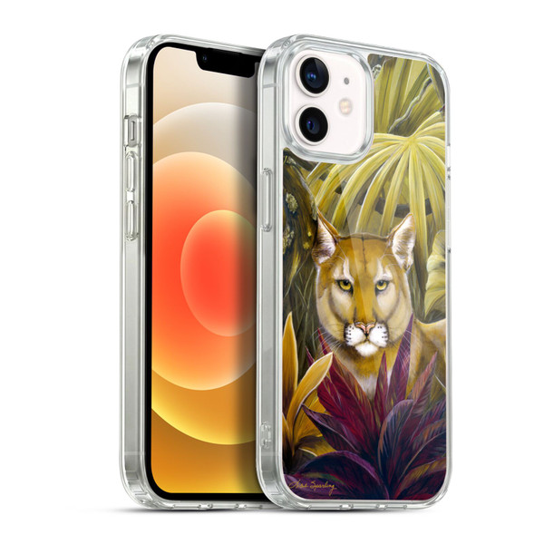 Lisa Sparling Creatures Florida Forest Panther Soft Gel Case for Apple iPhone 12 / iPhone 12 Pro & MagSafe