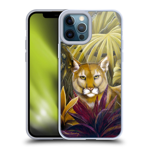 Lisa Sparling Creatures Florida Forest Panther Soft Gel Case for Apple iPhone 12 Pro Max