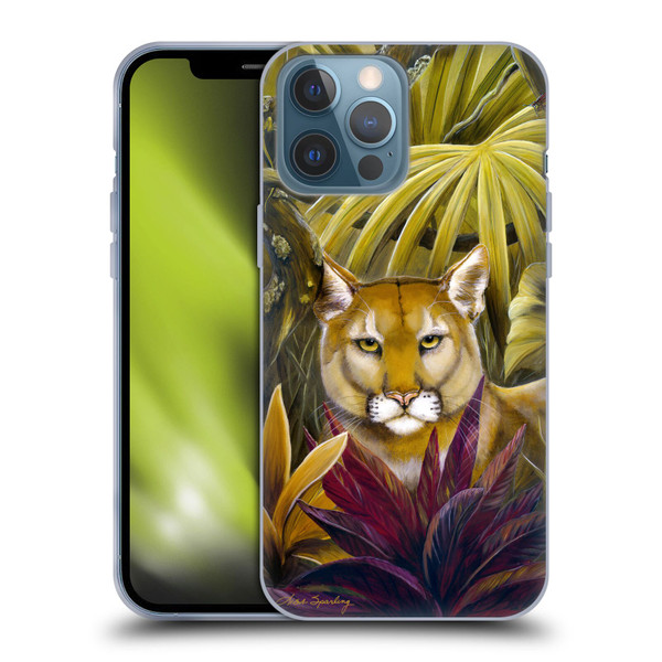 Lisa Sparling Creatures Florida Forest Panther Soft Gel Case for Apple iPhone 13 Pro Max