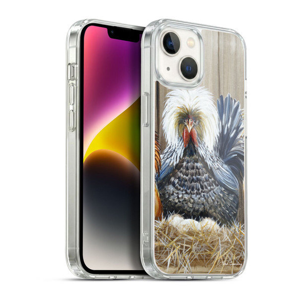 Lisa Sparling Creatures Wicked Chickens Soft Gel Case for Apple iPhone 14