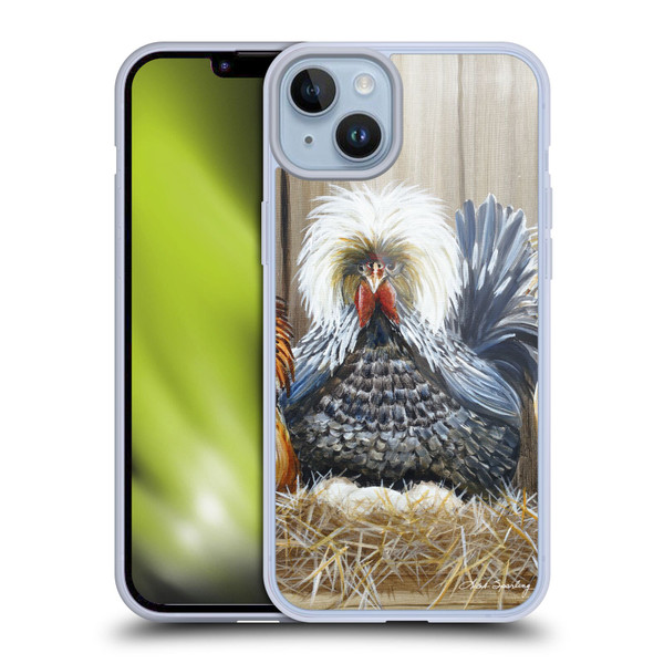 Lisa Sparling Creatures Wicked Chickens Soft Gel Case for Apple iPhone 14 Plus