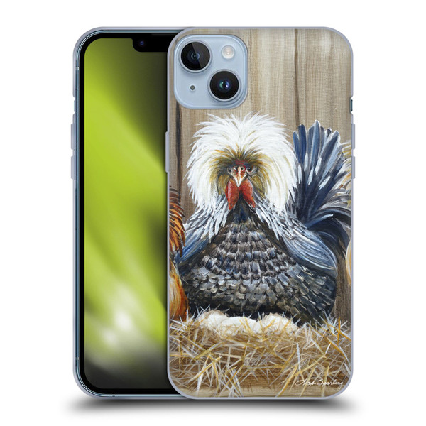 Lisa Sparling Creatures Wicked Chickens Soft Gel Case for Apple iPhone 14 Plus