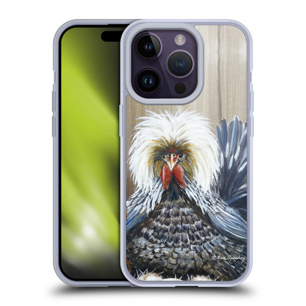 Lisa Sparling Creatures Wicked Chickens Soft Gel Case for Apple iPhone 14 Pro