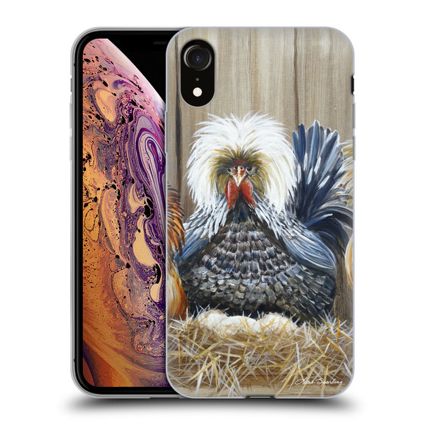 Lisa Sparling Creatures Wicked Chickens Soft Gel Case for Apple iPhone XR