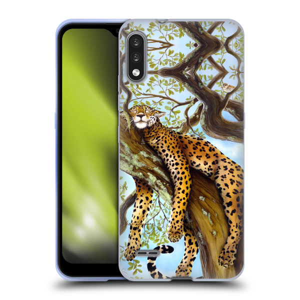 Lisa Sparling Creatures Leopard Soft Gel Case for LG K22