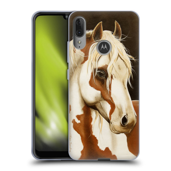 Lisa Sparling Creatures Horse Soft Gel Case for Motorola Moto E6 Plus
