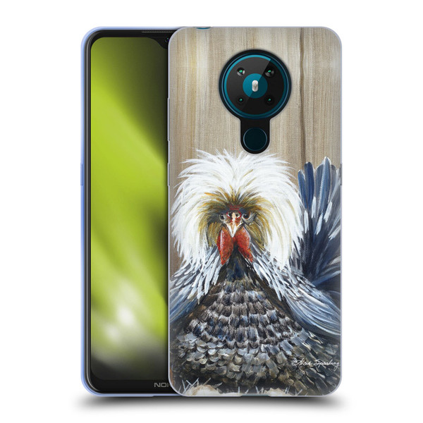Lisa Sparling Creatures Wicked Chickens Soft Gel Case for Nokia 5.3