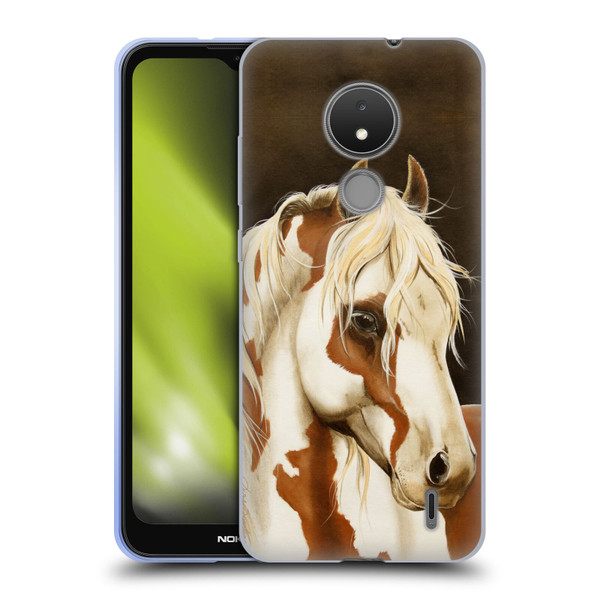 Lisa Sparling Creatures Horse Soft Gel Case for Nokia C21