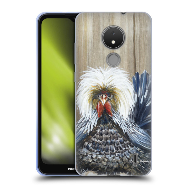 Lisa Sparling Creatures Wicked Chickens Soft Gel Case for Nokia C21