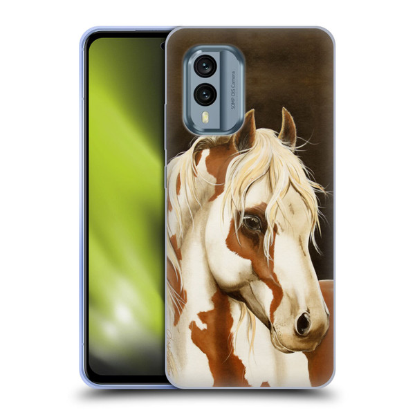 Lisa Sparling Creatures Horse Soft Gel Case for Nokia X30