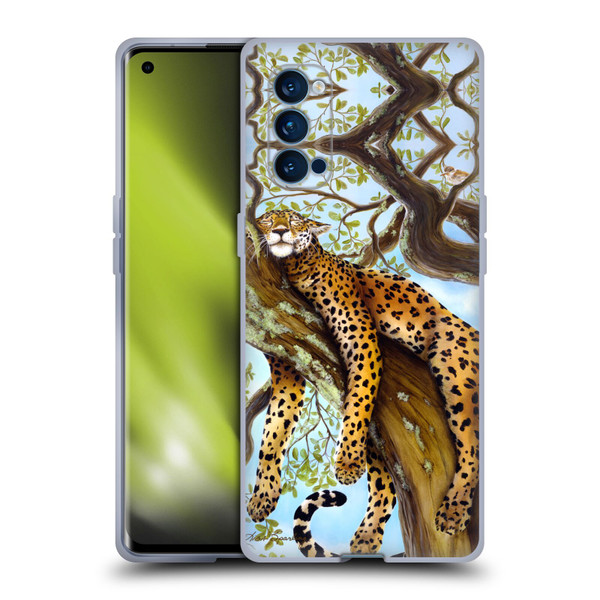 Lisa Sparling Creatures Leopard Soft Gel Case for OPPO Reno 4 Pro 5G