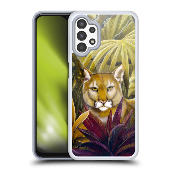 Lisa Sparling Creatures Florida Forest Panther Soft Gel Case for Samsung Galaxy A13 (2022)