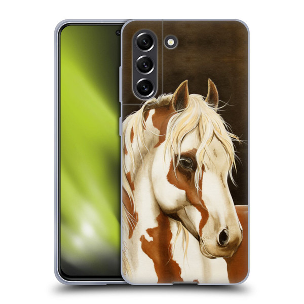 Lisa Sparling Creatures Horse Soft Gel Case for Samsung Galaxy S21 FE 5G