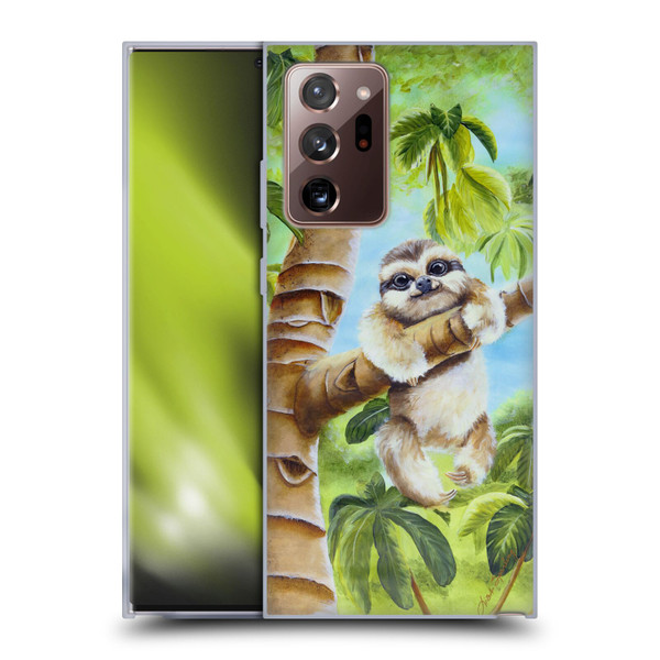 Lisa Sparling Creatures Cutest Sloth Soft Gel Case for Samsung Galaxy Note20 Ultra / 5G
