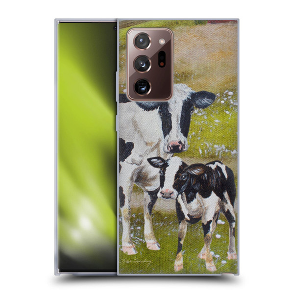Lisa Sparling Creatures Two Cows Soft Gel Case for Samsung Galaxy Note20 Ultra / 5G