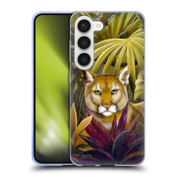 Lisa Sparling Creatures Florida Forest Panther Soft Gel Case for Samsung Galaxy S23 5G