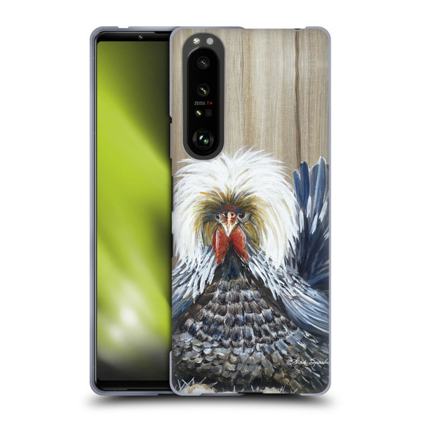Lisa Sparling Creatures Wicked Chickens Soft Gel Case for Sony Xperia 1 III