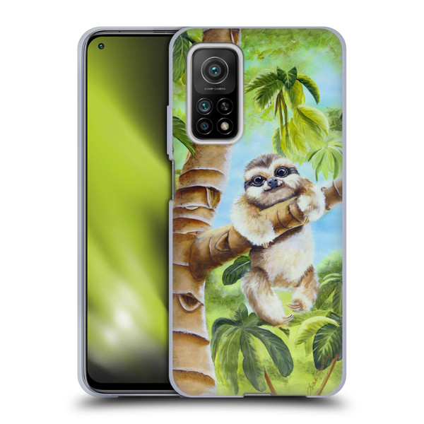 Lisa Sparling Creatures Cutest Sloth Soft Gel Case for Xiaomi Mi 10T 5G