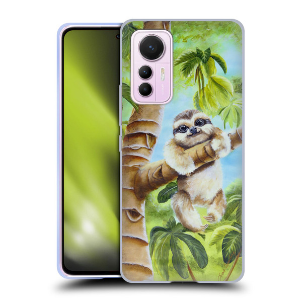Lisa Sparling Creatures Cutest Sloth Soft Gel Case for Xiaomi 12 Lite