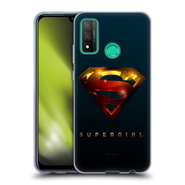 Supergirl TV Series Graphics Crest Soft Gel Case for Huawei P Smart (2020)