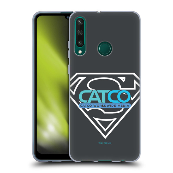 Supergirl TV Series Graphics Catco Soft Gel Case for Huawei Y6p