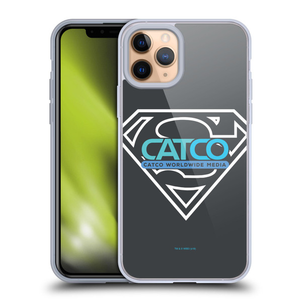 Supergirl TV Series Graphics Catco Soft Gel Case for Apple iPhone 11 Pro