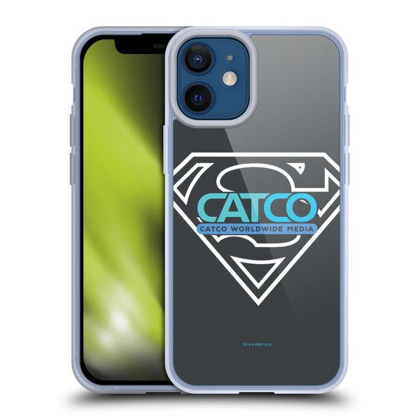 Supergirl TV Series Graphics Catco Soft Gel Case for Apple iPhone 12 Mini