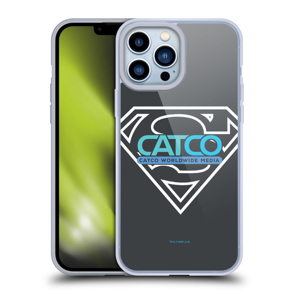 Supergirl TV Series Graphics Catco Soft Gel Case for Apple iPhone 13 Pro Max