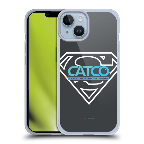 Supergirl TV Series Graphics Catco Soft Gel Case for Apple iPhone 14