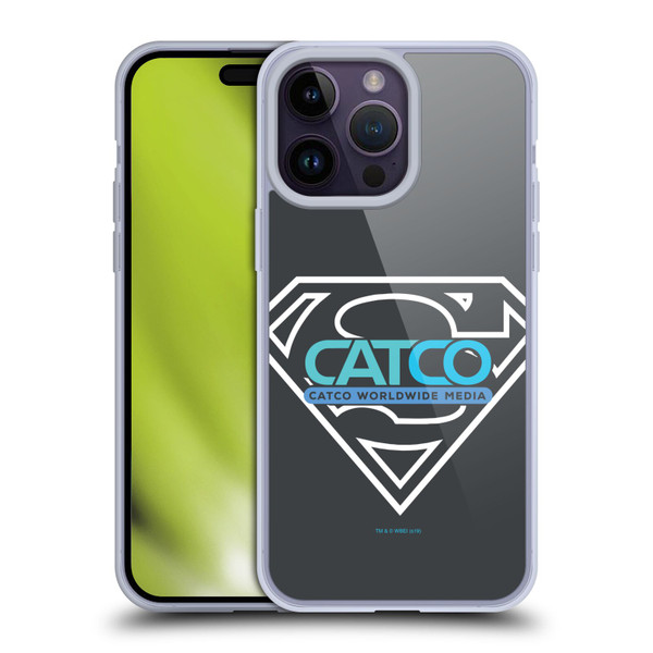 Supergirl TV Series Graphics Catco Soft Gel Case for Apple iPhone 14 Pro Max