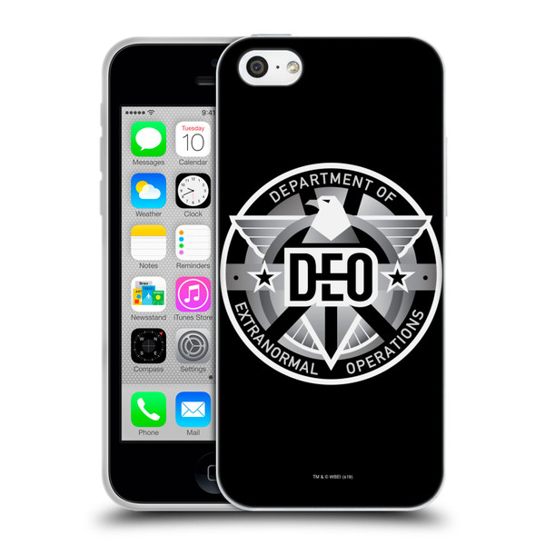 Supergirl TV Series Graphics Deo Soft Gel Case for Apple iPhone 5c