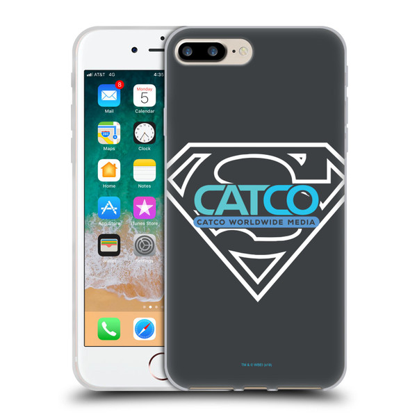 Supergirl TV Series Graphics Catco Soft Gel Case for Apple iPhone 7 Plus / iPhone 8 Plus