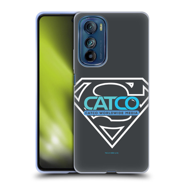 Supergirl TV Series Graphics Catco Soft Gel Case for Motorola Edge 30