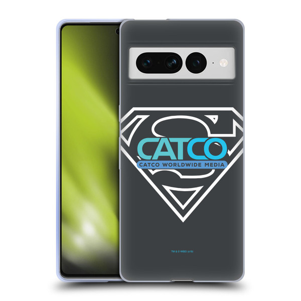 Supergirl TV Series Graphics Catco Soft Gel Case for Google Pixel 7 Pro