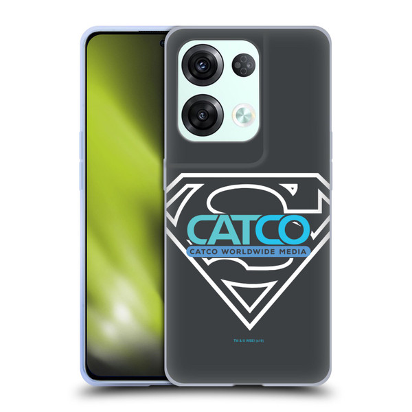 Supergirl TV Series Graphics Catco Soft Gel Case for OPPO Reno8 Pro