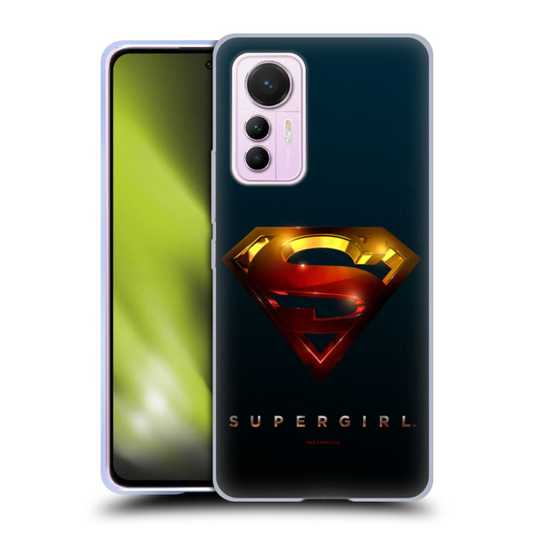 Supergirl TV Series Graphics Crest Soft Gel Case for Xiaomi 12 Lite