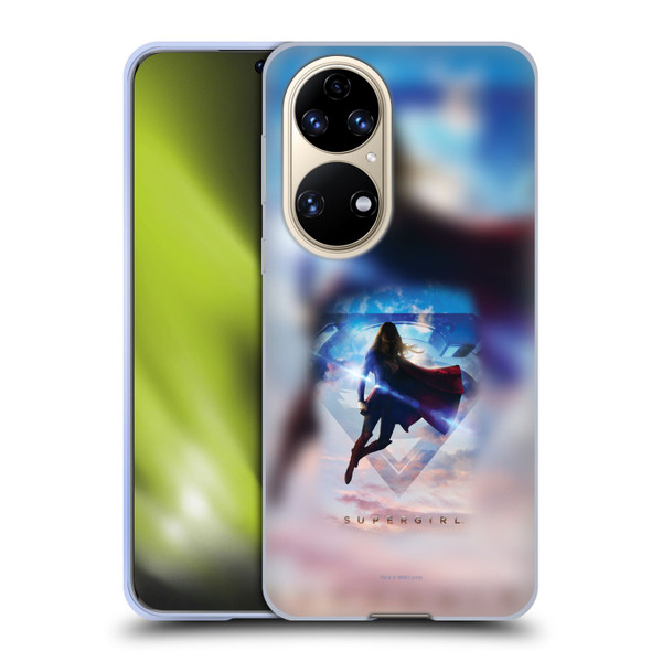 Supergirl TV Series Key Art Poster Soft Gel Case for Huawei P50