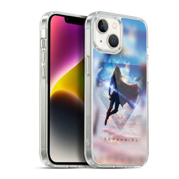 Supergirl TV Series Key Art Poster Soft Gel Case for Apple iPhone 14