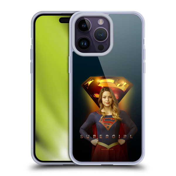 Supergirl TV Series Key Art Kara Danvers Soft Gel Case for Apple iPhone 14 Pro Max