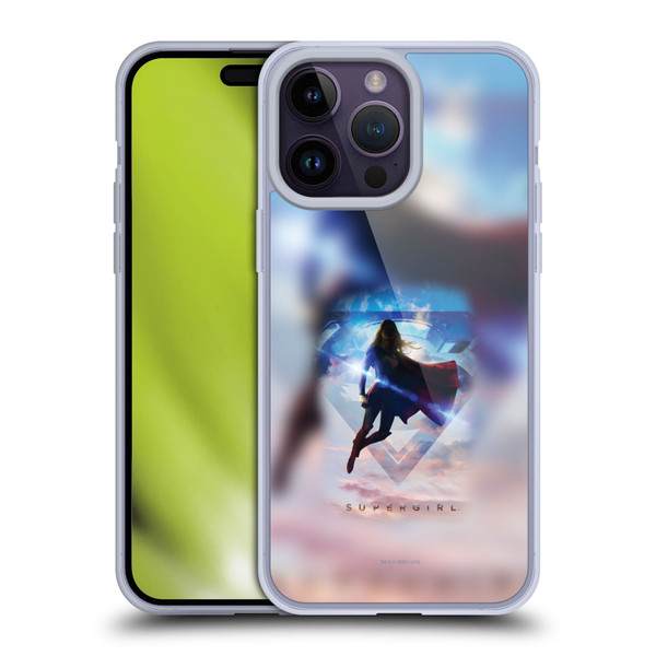 Supergirl TV Series Key Art Poster Soft Gel Case for Apple iPhone 14 Pro Max