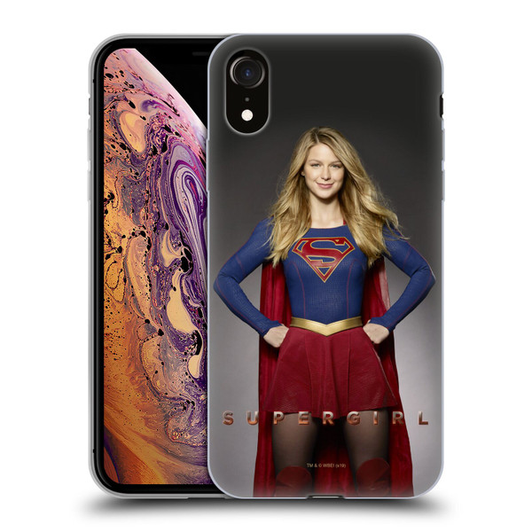 Supergirl TV Series Key Art Kara Zor-El Soft Gel Case for Apple iPhone XR