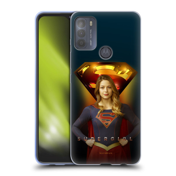 Supergirl TV Series Key Art Kara Danvers Soft Gel Case for Motorola Moto G50