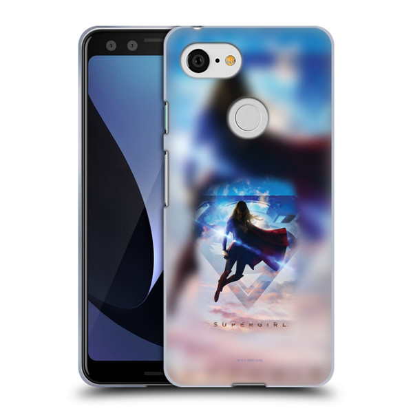 Supergirl TV Series Key Art Poster Soft Gel Case for Google Pixel 3