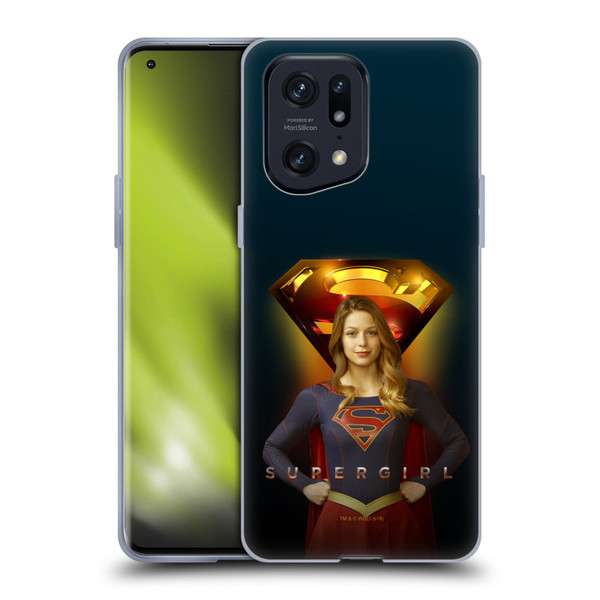 Supergirl TV Series Key Art Kara Danvers Soft Gel Case for OPPO Find X5 Pro