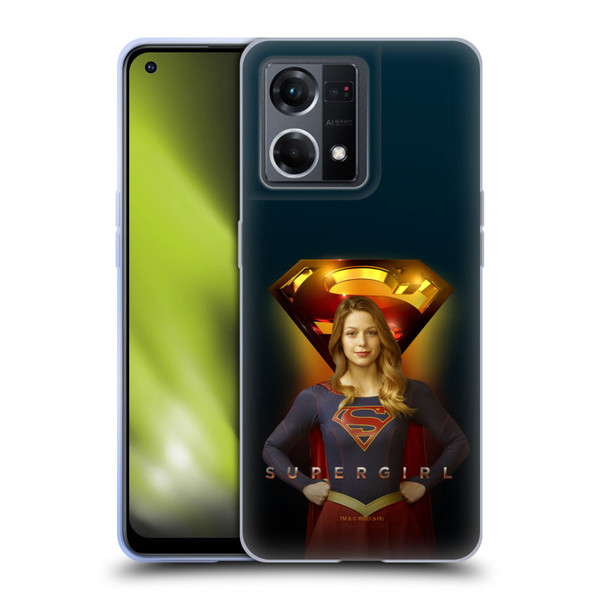 Supergirl TV Series Key Art Kara Danvers Soft Gel Case for OPPO Reno8 4G