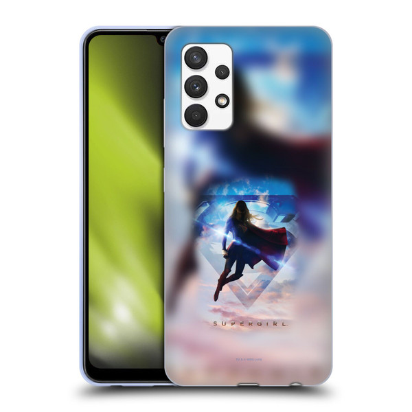 Supergirl TV Series Key Art Poster Soft Gel Case for Samsung Galaxy A32 (2021)