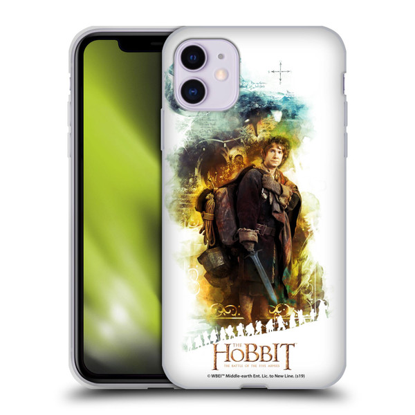 The Hobbit The Battle of the Five Armies Graphics Bilbo Journey Soft Gel Case for Apple iPhone 11