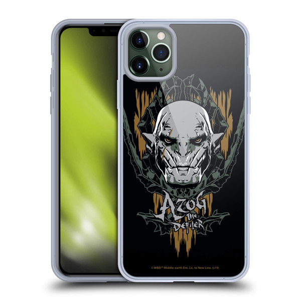 The Hobbit The Battle of the Five Armies Graphics Azog The Defiler Soft Gel Case for Apple iPhone 11 Pro Max