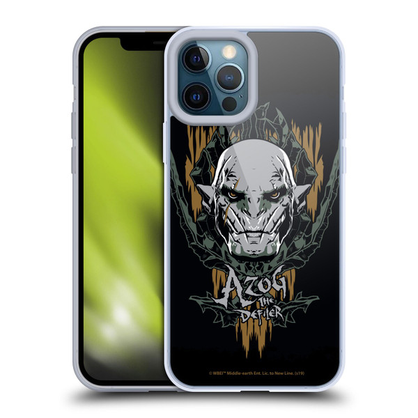 The Hobbit The Battle of the Five Armies Graphics Azog The Defiler Soft Gel Case for Apple iPhone 12 Pro Max