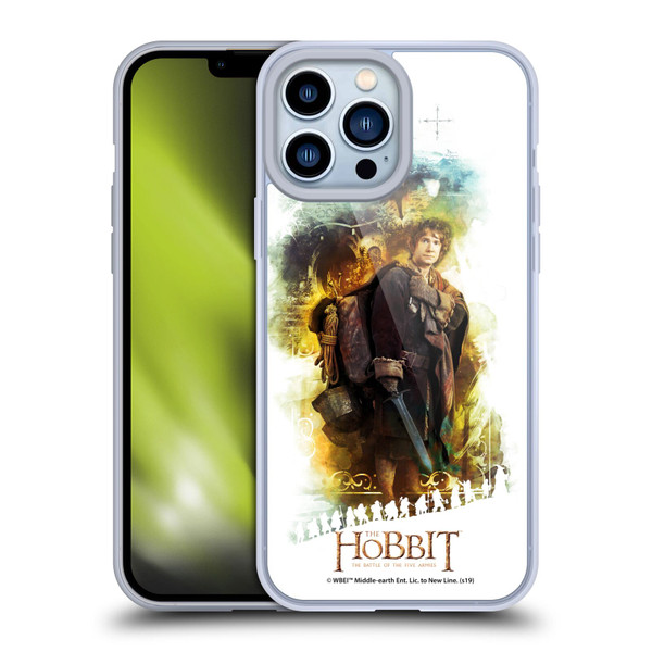 The Hobbit The Battle of the Five Armies Graphics Bilbo Journey Soft Gel Case for Apple iPhone 13 Pro Max
